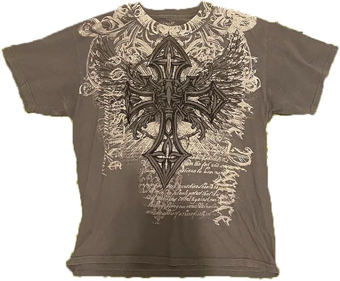 Vintage Gothic Cross Tee