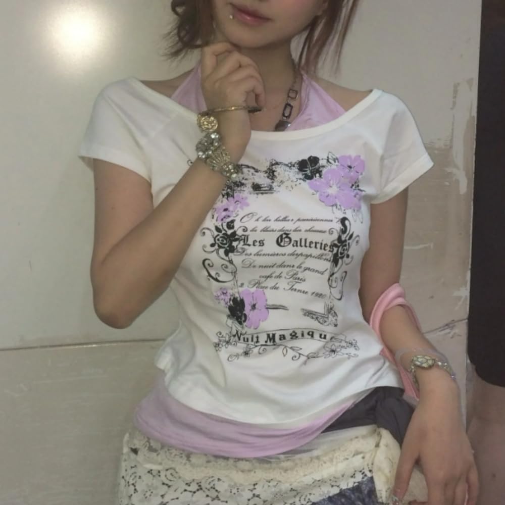 Vintage Grunge Crop Tee