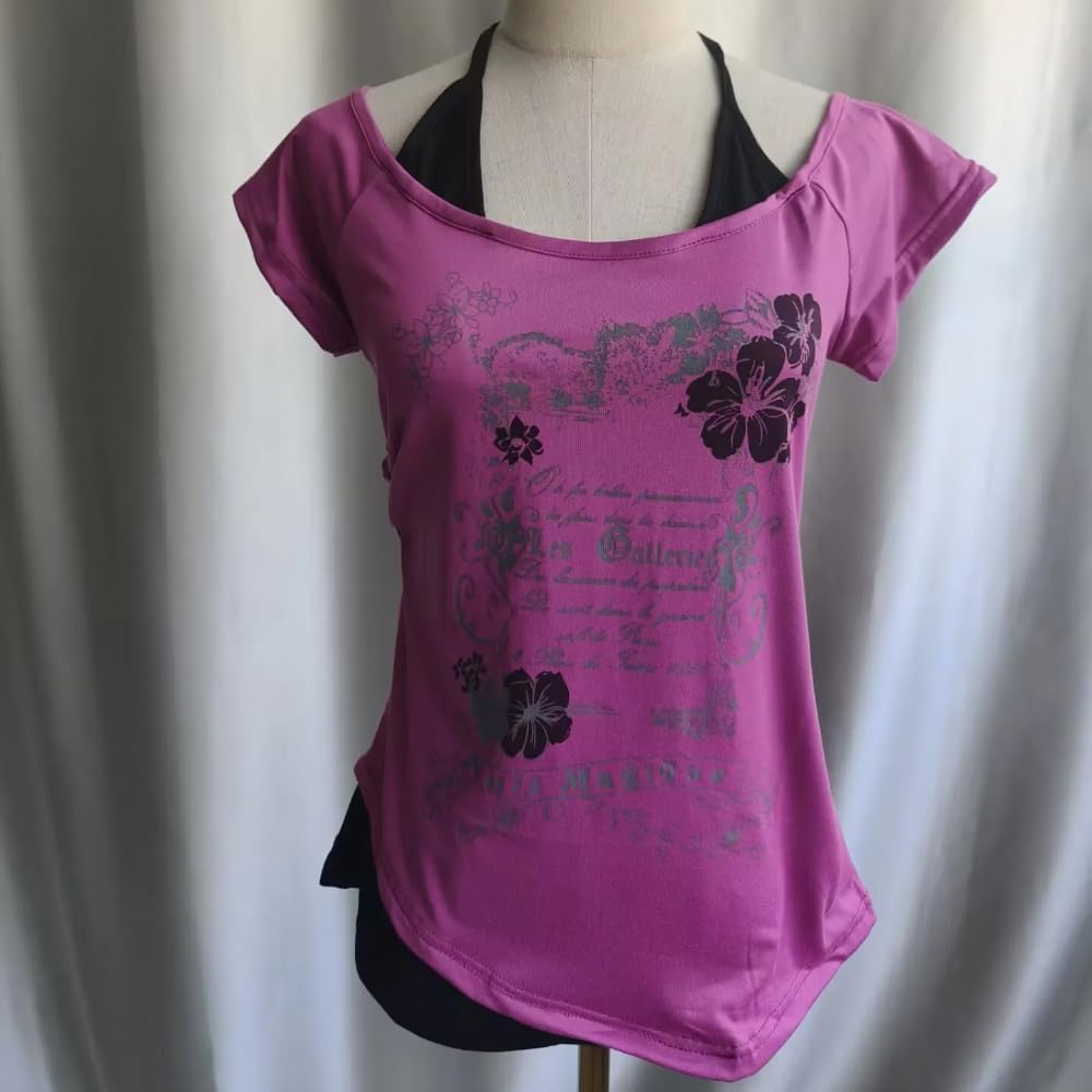 Vintage Grunge Crop Tee