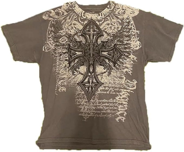 Vintage Gothic Cross Tee